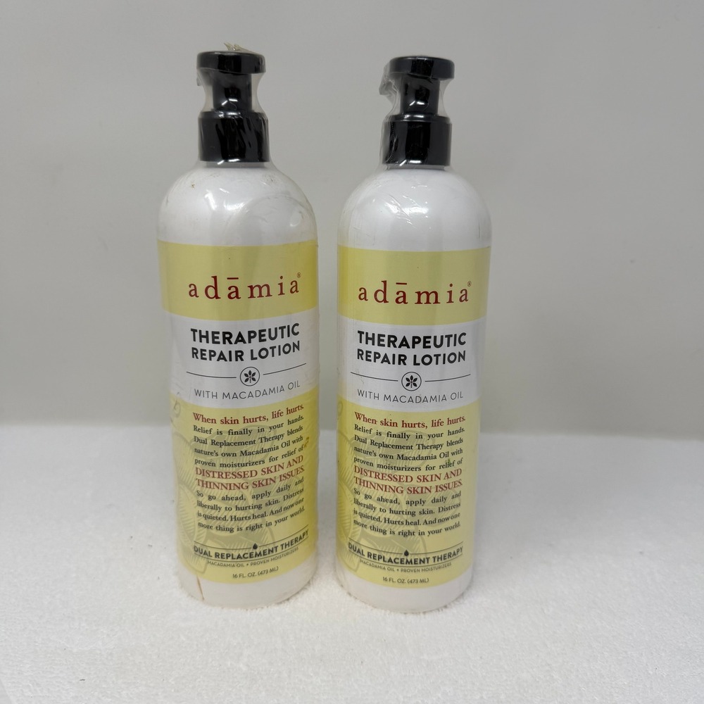 Adamiā Clean Beauty Therapeutic Repair Lotion Unisex 16oz Set Barrier Repair